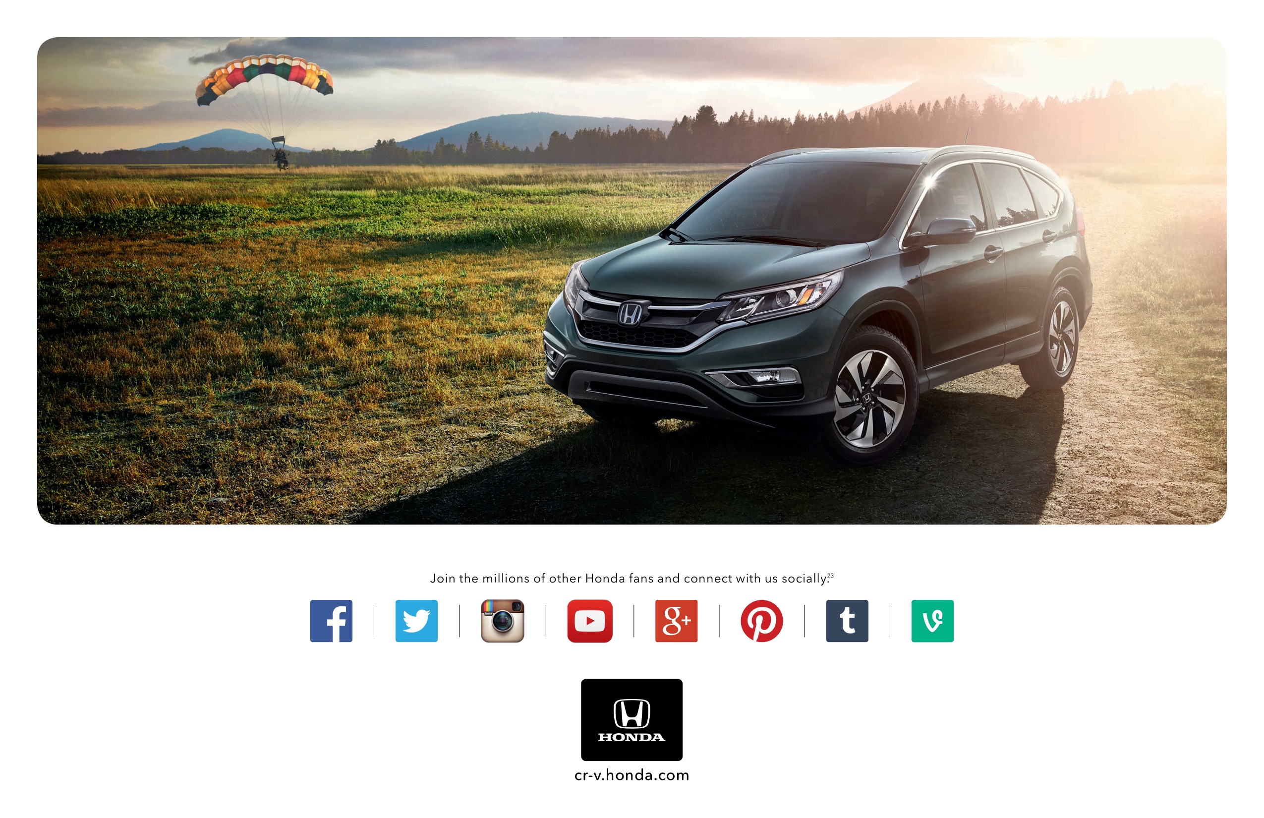 2015 Honda CR-V Brochure Page 1